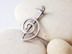 Cho Ku Rei symbol pendant-Handcrafted in silver wire for balancing and protecting your  energy.