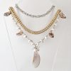 Trends and tips for combining your jewelry. Combining silver and gold necklace may be a beautiful option!d